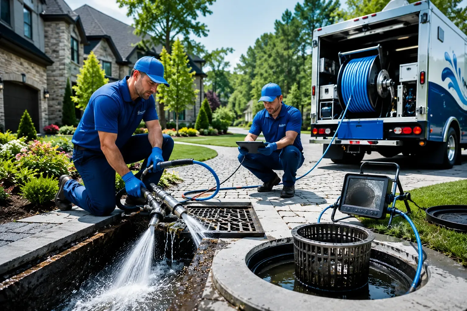Local outdoor drain cleaning professionals in Bock, MN